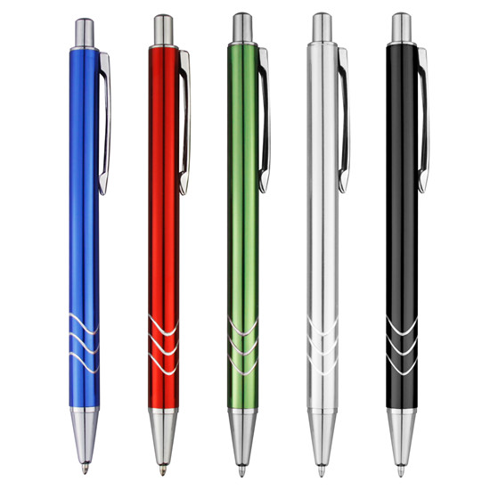 Aluminum barrel pen